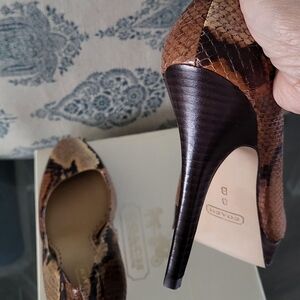 NIB Coach Buffy Python Pump